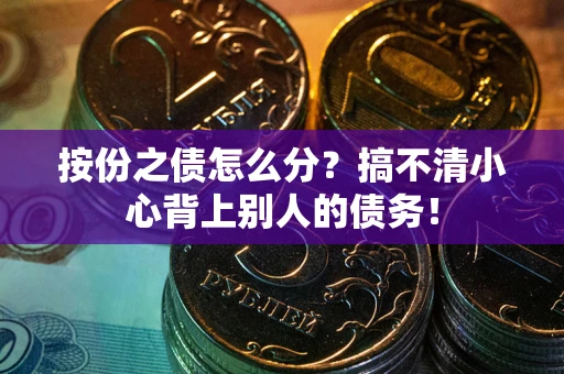 武汉按份之债怎么分?搞不清小心背上别人的债务! 武汉按份之债怎么分?搞不清小心背上别人的债务!