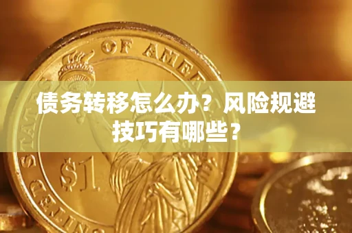 武汉债务转移怎么办?风险规避技巧有哪些? 武汉债务转移怎么办?风险规避技巧有哪些?